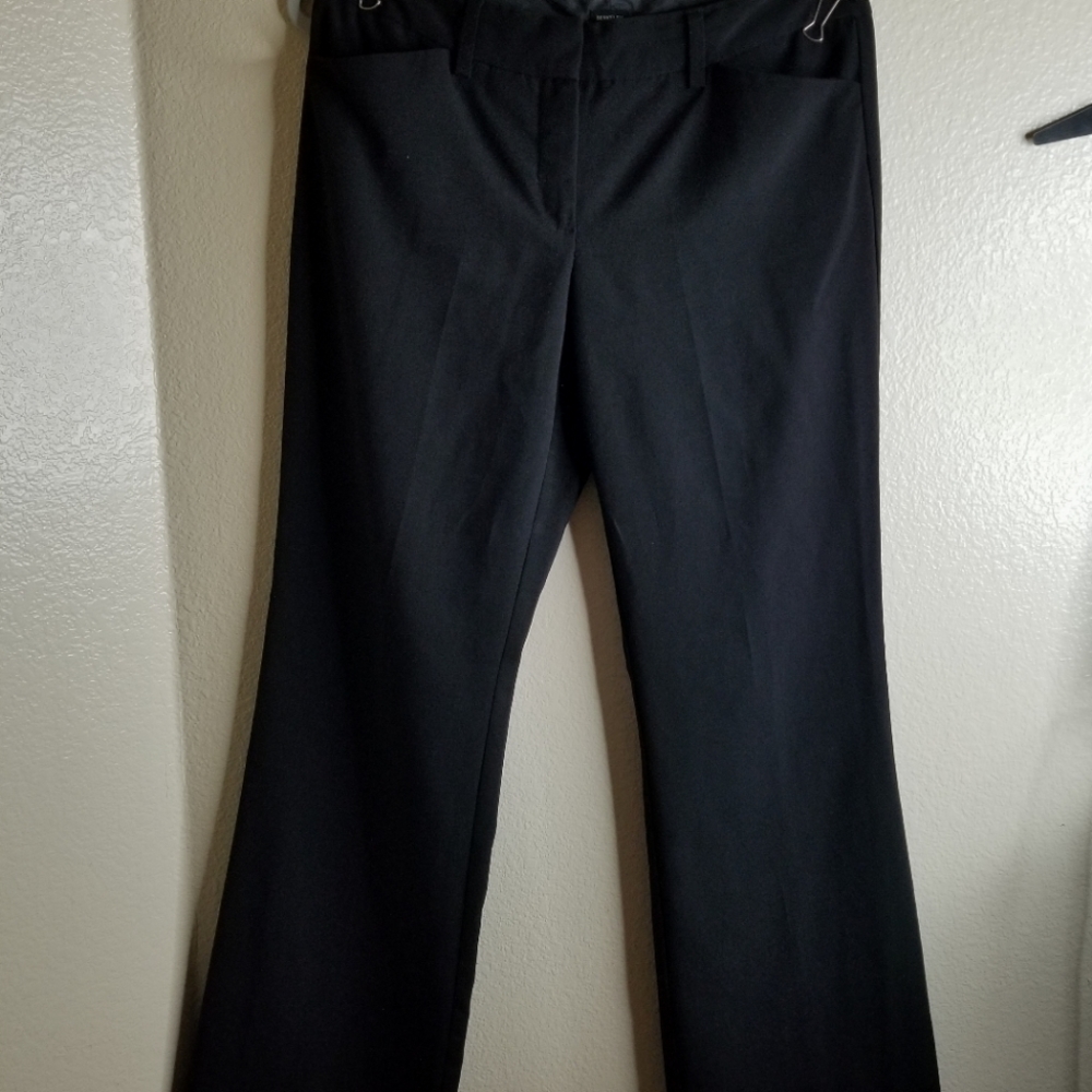 black slacks